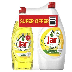 Jar Extra+ Citrus 650 ml + Jar Lemon citrom 900 ml Mosogatószer