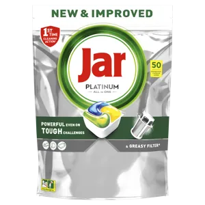 Jar Platinum All in One Lemon mosogatógép tabletta 50db