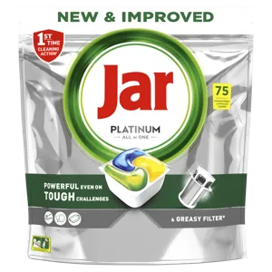 Jar Platinum Yellow mosogatógép tabletta 75 db