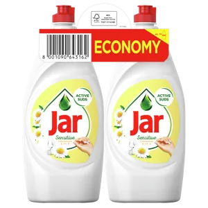Jar Sensitive Chamomile & Vitamin E Mosogatószer kamilla 2x900 ml
