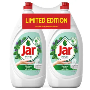 Jar Sensitive Tea Tree & Mint Mosogatószer teafa és menta 2x1350 ml