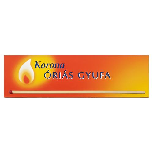 KORONA óriás gyufa 1db