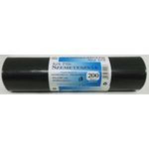 Kék Pille Szemeteszsák 200L Fekete 10 db, 95x120 cm, 30 µm