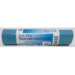 Kék Pille Szemeteszsák 55x70 cm, 12 µm, 60L Kék 20 db/tekercs