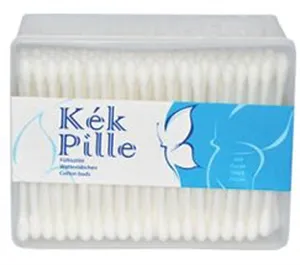 Kék Pille fültisztító pálcika dobozban 200 db