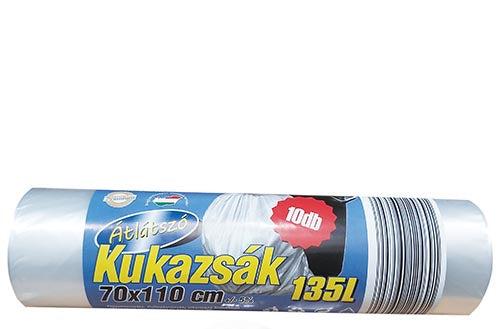 Kelly Átlátszó Kukazsák 135 liter