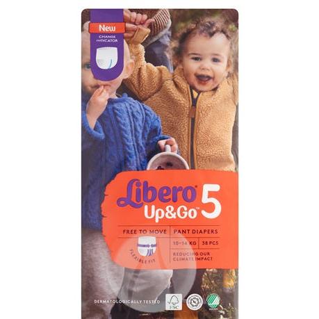 Libero Up&Go5 bugyipelenka 10-14kg 38db