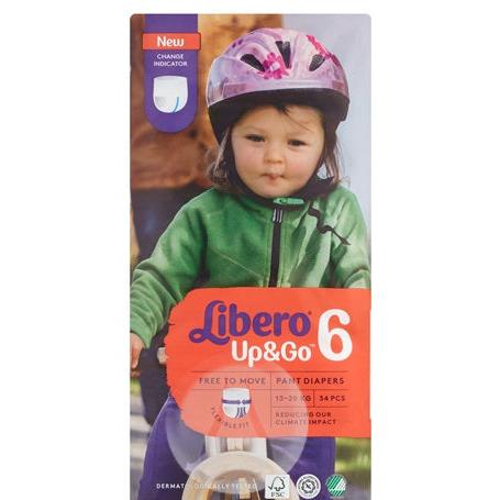 Libero Up&Go6 bugyipelenka 13-20kg 34db
