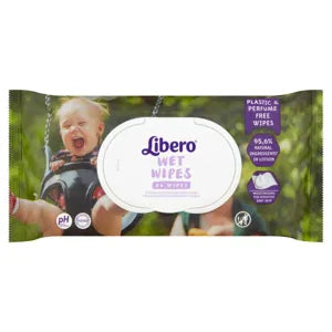 Libero törlőkendő nedves 64db