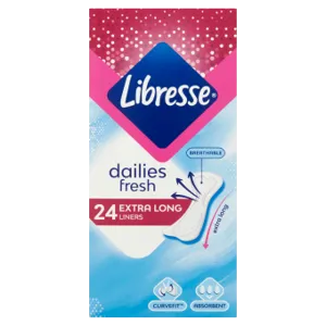 Libresse extra long tisztasági betét, 24 db