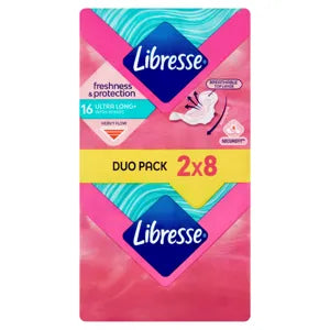 Libresse egészségügyi szárnyas betét ultra long, 16 db