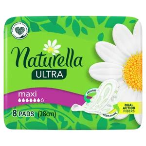 Naturella egészségügyi betét, ultra camomile maxi duo, 8 db