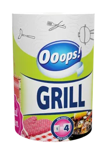 Ooops! Kéztörlő Grill 1 Tekercs, 2 Rétegű #12