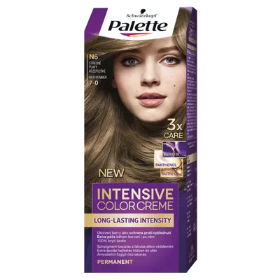 Schwarzkopf palette hajfesték intensive color creme tartós 7-0 középszőke