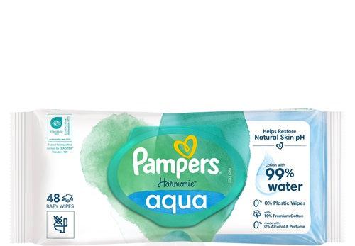 Pampers törlőkendő Aqua 48db