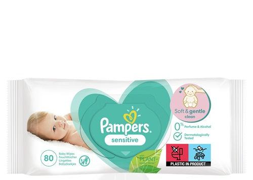 Pampers törlőkendő Sensitive 80db