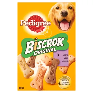 Pedigree biscrok jutalomfalat kutyák számára 500g