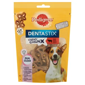 Pedigree dentastix marha ízű kiegészítő állateledel felnőtt kutyáknak 68 g