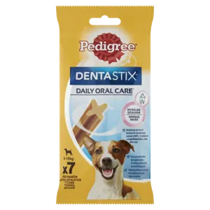 Pedigree dentastix mindennapi fogápolás kis testű kutyáknak 5-10 kg, 180g
