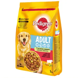 Pedigree felnőtt marhahús és zöldség 3 kg
