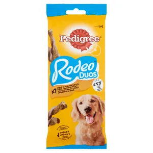 Pedigree rodeo jutalomfalat duo kutyáknak csirke 7db 123g