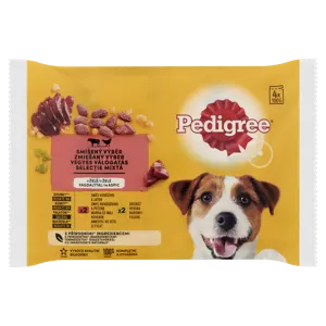 Pedigree vegyes válogatás teljes értékű felnőtt kutyák részére 400 g