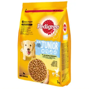 Pedigree száraztáp csirkehússal és rizzsel kölyökkutyák számára 3 kg