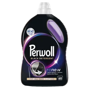 Perwoll finommosógél fekete ruhákhoz, 60 mosás, 3000 ml