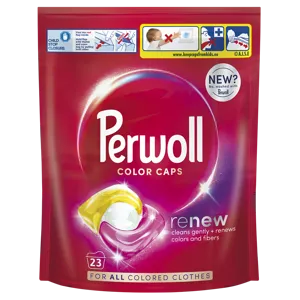 Perwoll mosókapszula renew color színes ruhaneműkhöz, 23 mosás