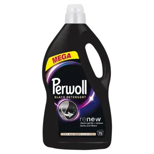 Perwoll mosószer black kímélő, 75 mosás, 3750 ml
