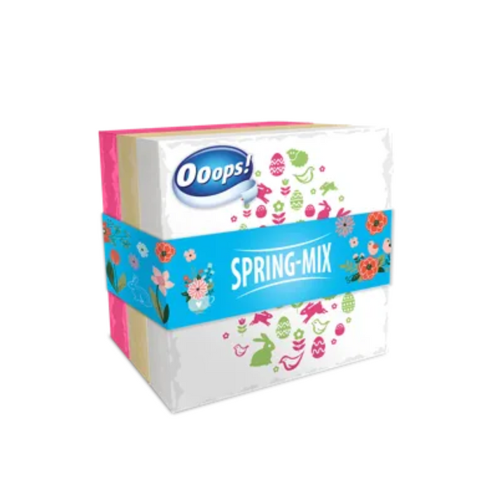 Ooops! spring-mix szalvéta, db 3x20 3 rétegű