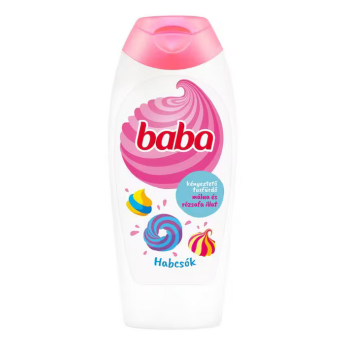 Baba tusfürdő kényeztető málna és rózsafa illattal 400 ml