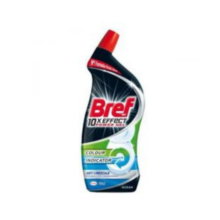 Toalett vízkőoldó gél bref effect protection 10x 700 ml