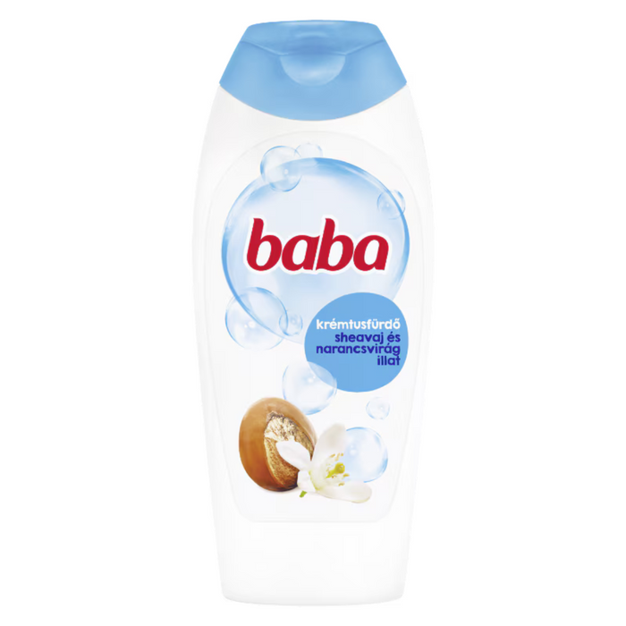 Baba tusfürdő sheavaj és narancsvirág illattal 400 ml