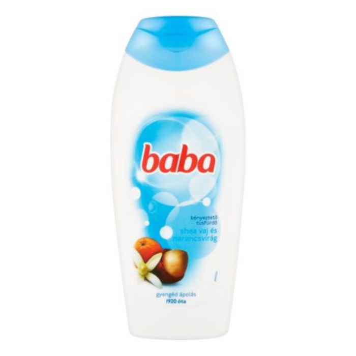 Baba tusfürdő shea vaj és narancs 400 ml