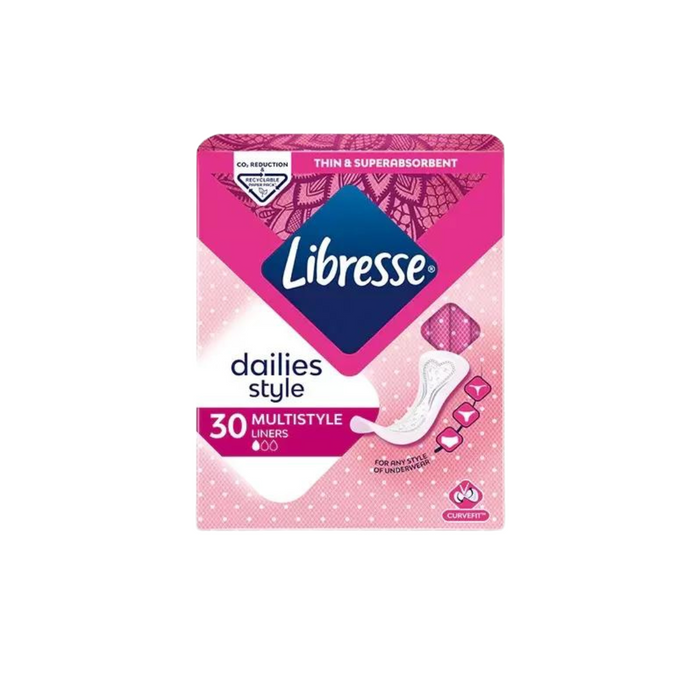 Libresse tisztasági betét, dailies style multistyle, 30 db