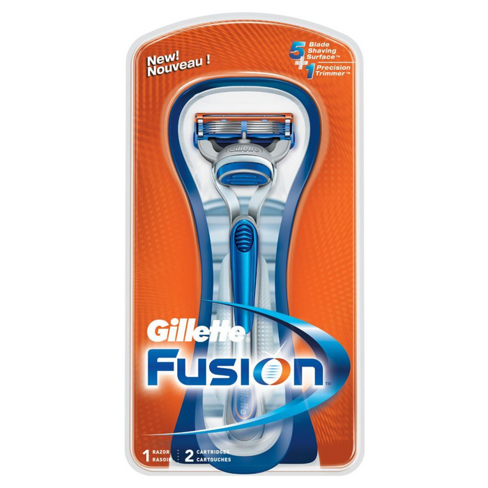 Gillette borotvakészülék fusion + betét 1 borotva 2 db