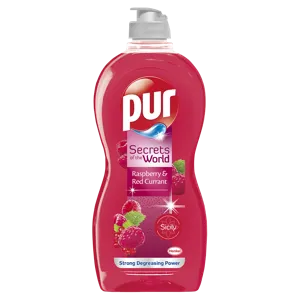 Pur kézi mosogatószer málnás ribizlis, 1200ml