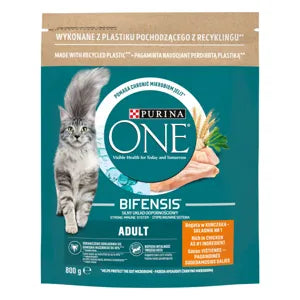 Purina one adult csirkében gazdag teljes értékű, állateledel felnőtt macskák számára, 800 g