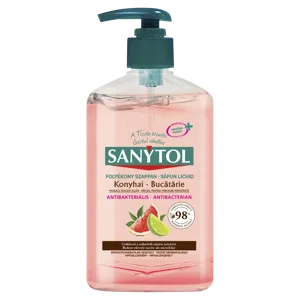 Sanytol szappan antibakteriális konyhai grapefuit és lime 250ml
