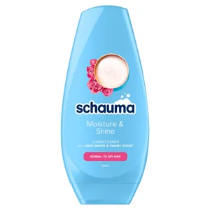 Schauma hajbalzsam moisture & shine rizsvízzel és bazsarózsa illattal, 250 ml