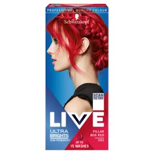 Schwarzkopf live hajszínező vörös 092 lángoló