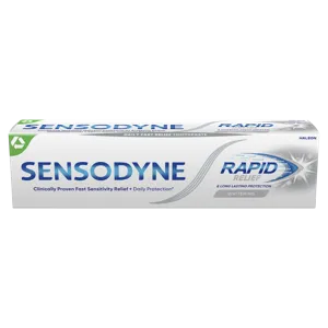 Sensodyne fogkrém rapid relief whitening fluoridos, 75 ml