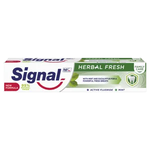 Signal fogkrém family herbal fresh, 75 ml