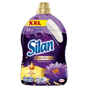 Silan textilöblítő aromatherapy dreamy lotus koncentrátum, 126 mosás, 2772 ml