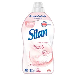 Silan textilöblítő derma & care koncentrátum, 62 mosás, 1100ml