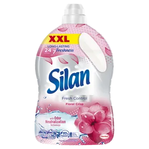 Silan textilöblítő fresh control floral crisp koncentrátum, 126 mosás, 2770 ml