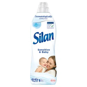 Silan textilöblítő sensitive & baby koncentrátum, 40 mosás, 880 ml
