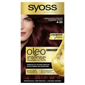Syoss hajfesték color oleo intenzív olaj 4-23 burgundi vörös