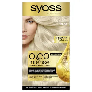 Syoss hajfesték oleo intense tartós 10-50 hamvas szőke